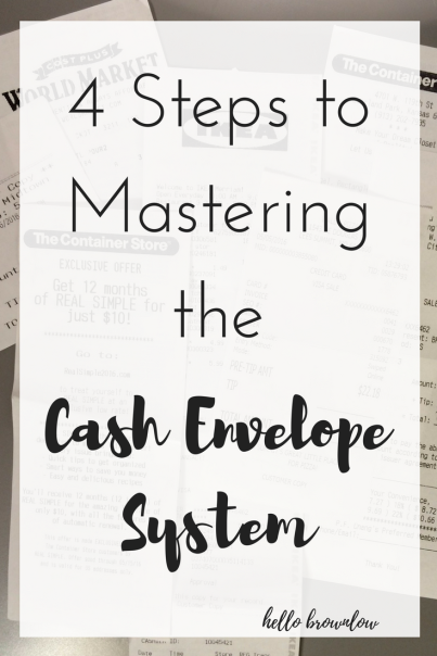 4 Steps to Mastering the Cash Envelope System