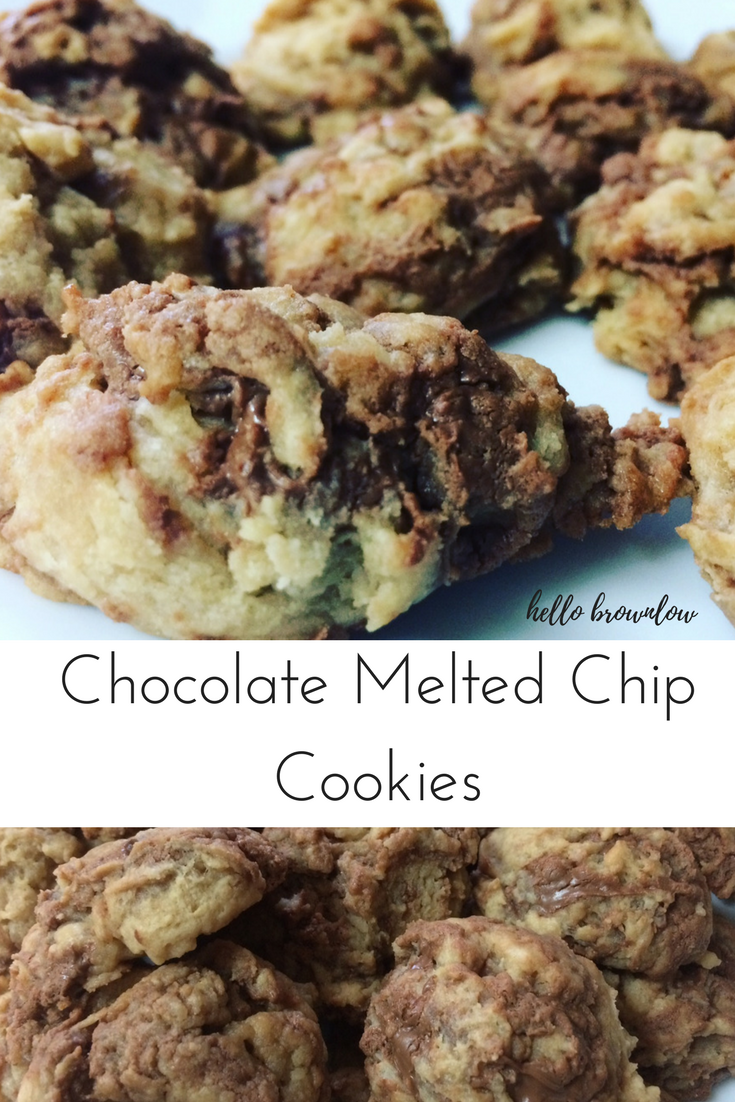 Chocolate Melted Chip Cookies - Copy
